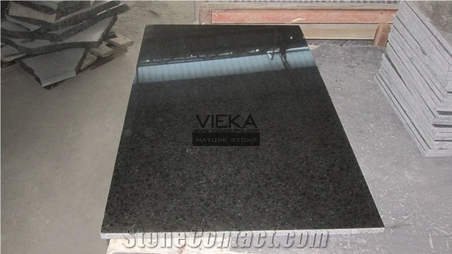 G684 black basalt Chinese Granite Flamed Polished Tile & Slab for Windowsill,Stair,Cut-To-Size Stone countertop monument exterior interior Wall Floor Covering China Padang Black pearl Fuding black