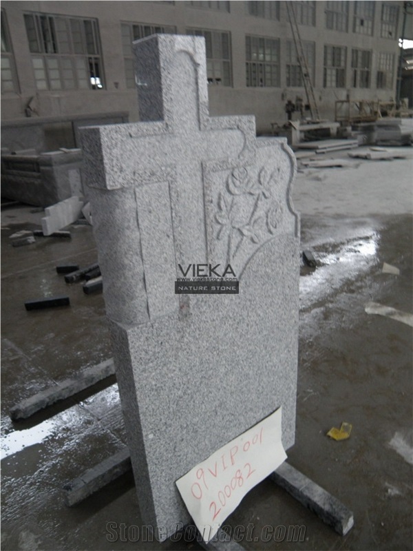 Granite Tombstone & Monument,Memorials,Gravestone & cross Headstone Romania style