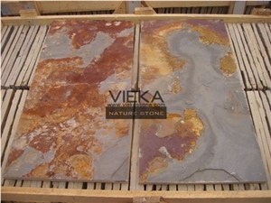 Rustic Slate Tiles,China Wall & Floor Tiles,Multicolor Slate Tile