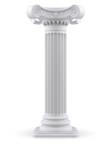 China Absolute White Marble Column,Stone Column,Roman Column,Handcraft Columns