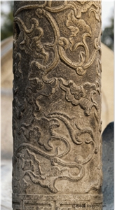 China Absolute White Marble Column,Stone Column,Roman Column,Handcraft Columns