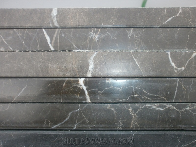 China Cheap Brown Marble Stone Tiles, Brown Tiny Marble Slabs & Tiles