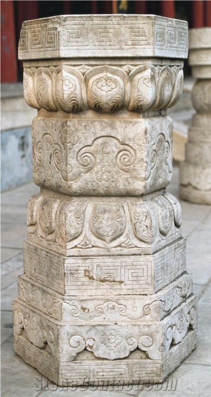 G640 Granite Column,Stone Column,Roman Column,Handcraft Columns