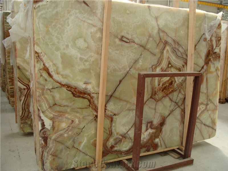 Green Onyx Tiles & Slabs,Imported from Pakistan