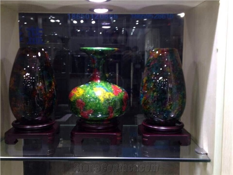 Multicolor Onyx Vases Home Decorative Vases