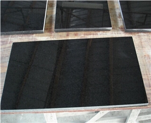 Polished G684 Fuding Black Basalt Table Top