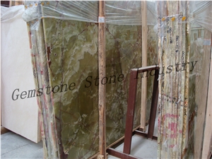 Sale Green Onyx Slabs Cheap Price, Pakistan Green Onyx Slabs & Tiles