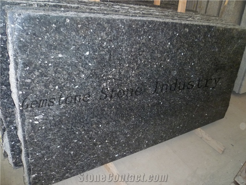 Sale Polished Silver Pearl Granite Tile and Slab, India Grey Granite
