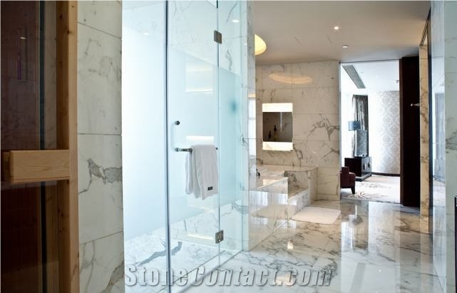 Statuario Marble Slab, Italy White Marble, White Marble Tiles & Slabs for Flooring, Covering, Patterns
