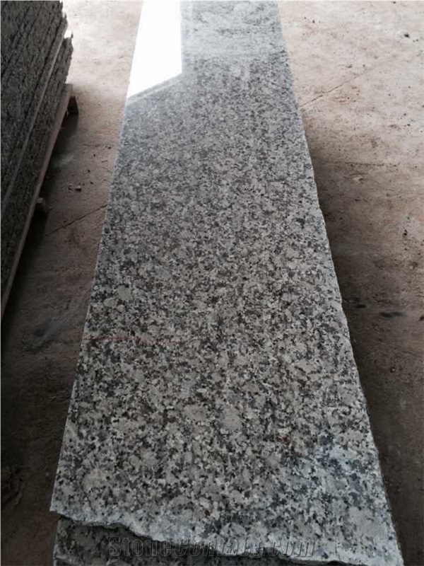 China Bala Flower Granite Tiles & Slabs, Chinese White Granite, Guangdong Province Origin, Polished/Honed/Flamed/Bush Hammered/Sandblast
