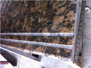 Giallo Fiorito Granite Tiles & Slabs, Polished/Honed/Flamed/Bush Hammered/Sandblast Yellow Granite