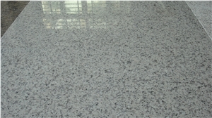 Shandong G603 Granite Tiles & Slabs, Chinese White Granite, Polished, Honed, Flamed Surface