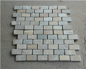 Natural Slate Mosaic Pattern