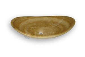Bermarti Wooden Yellow Cheap Onyx Bowls, Wholesale Stone Vessel Sinks, Distributed Farm Basins, Factory Nature Stone Sinks, Manufactured Cheap Square Wash Basins