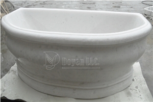 Dydy-29000 Thassos White,Vietnam Crystal White Marble Bathtubs