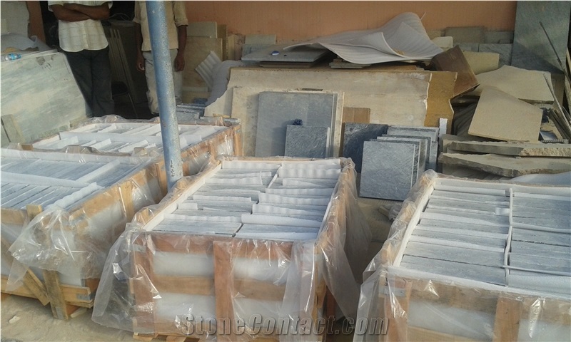Dungarpur Grey Soapstone Slabs, Tiles