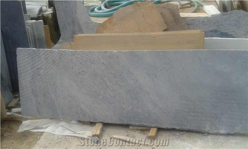 Dungarpur Grey Soapstone Slabs, Tiles