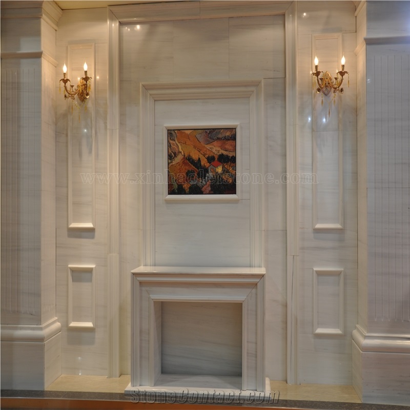 Bianco Dolomiti Marble Tiles Walling, White Marble Tiles for Home/Office Decor