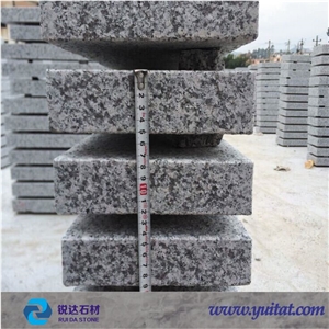 G603 Granite Cube Stone,China Grey Granite Landscaping Pavement/Paving Stones 5cm Thickness with 6 Edges Flamed