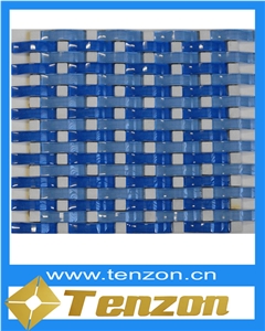 China Blue Glass Mosaic