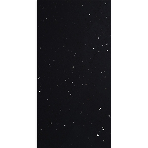 Floor Tiles Star Black Quartz Composite 45x90cm