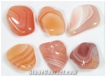 Semi Precious Stone Apricot Agate