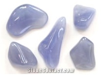 Semi Precious Stone Blue Chalcedony