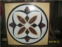 China Tile Floor Patterns Waterjet Medallion