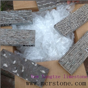 China Brown Limestone Slabs & Tiles