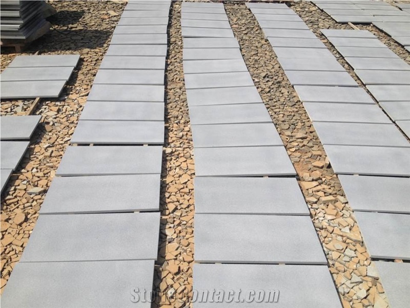 Grey Basalt,Bluestone,Chinese Basalt Honed Tiles for Walling,Flooring