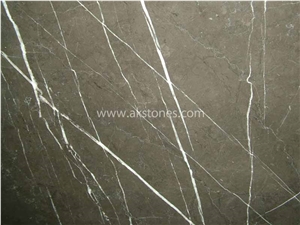 Pietra Grey Marble Tiles & Slabs, Grey Polished Marble Flooring Tiles, Walling Tiles