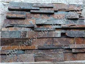China Multicolor Slate Culture Stone