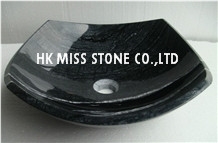 Black Wooden Marble Basins,Royal Wooden Marble Sinks,Black Sandal Wood Sink and Marble Basin Oval Designs for Hotel