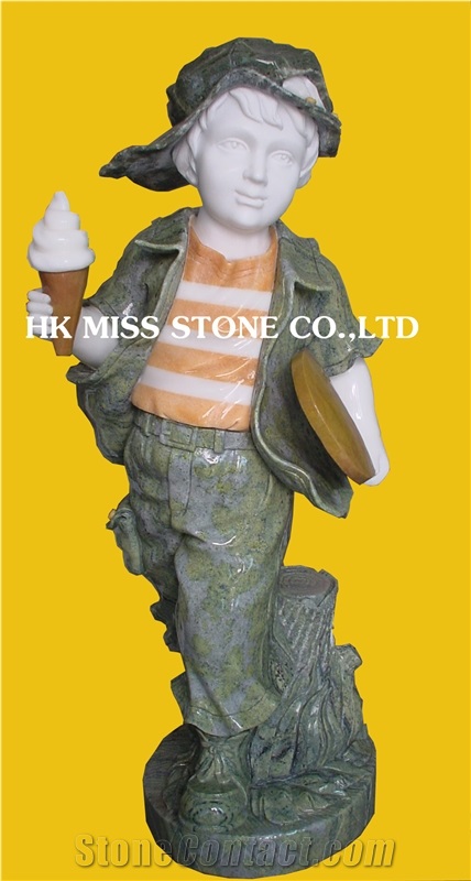 China Multicolor Marble Human Sculpture & Statue