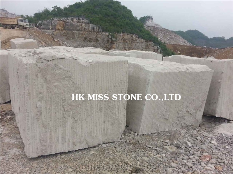 Wooden Marble Block,China Grey Wood Grain Marble