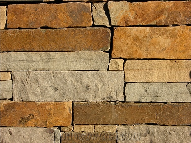Carolina Sandstone Natural Ledge Stone Walling