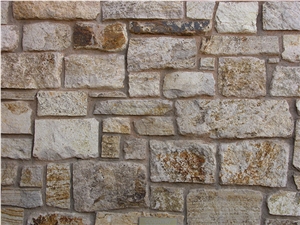 Country Cottage Building Stone, Thin Veneer, Country Cottage Sandstone Cultured Stone