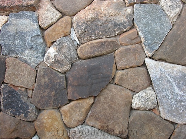 Dry Creek Blend Building Stone, Thin Stone Veneer, Dry Creek Blend Sandstone Thin Stone Veneer