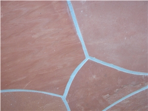 Sedona Red Sandstone Flagstone