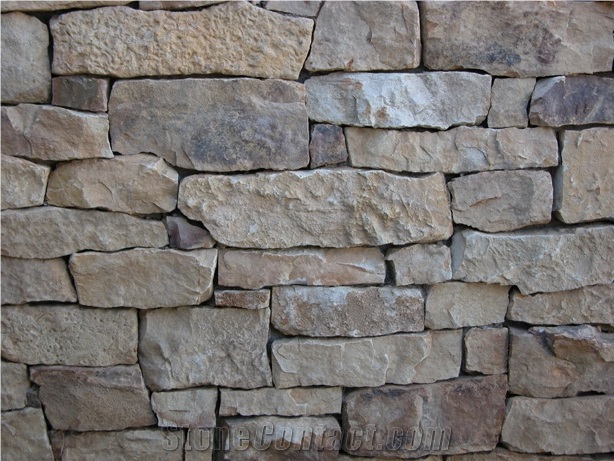 Sierra Madre Buff Stone Dry Wall