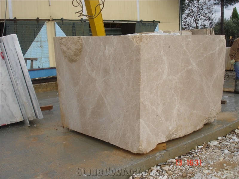 Patara Beige Marble Block ( Light Emparador )