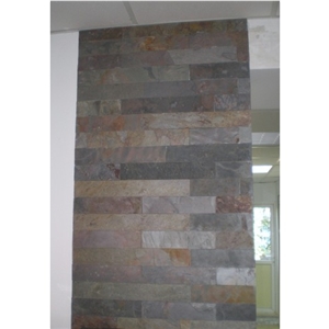 Multicolor Slate Tiles 7x0.8cm