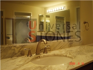 Arabescato Marble Residential Bathroom Top