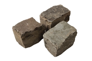 Herbruikte Gres Cobble Stone