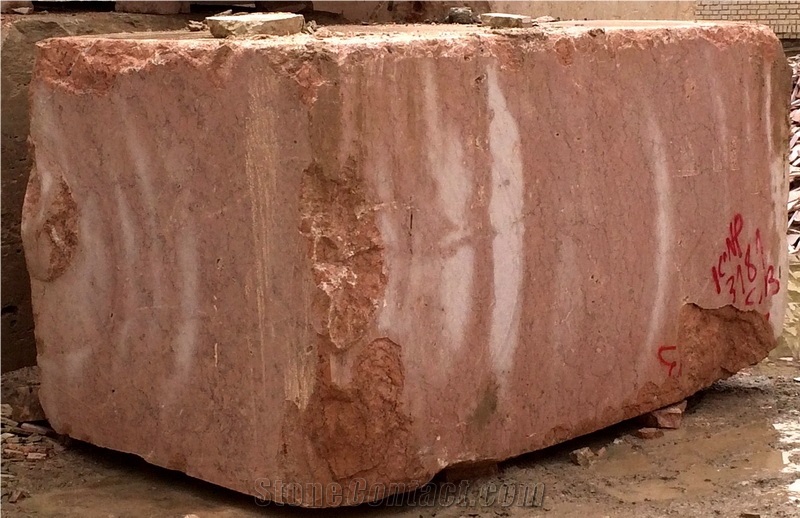 Pink Persia Marble Block (Iran Beigestan Marble)