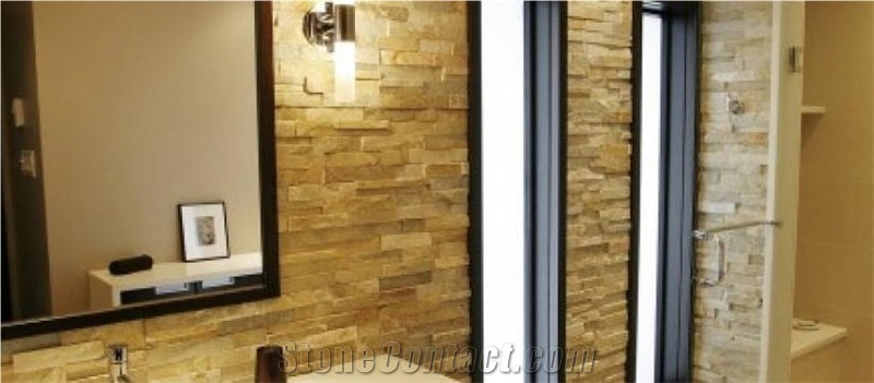 Marble Feature Wall Bathroom Design