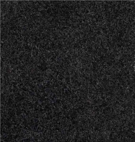 Natanz Black Granite, Tile & Slab