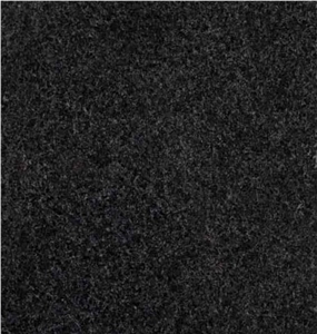 Natanz Black Granite, Tile & Slab