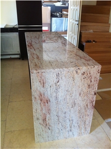 Sivakasi Pink Granite Kitchen Countertops