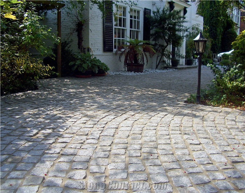 Kandla Grey Sandstone Cobble Stone